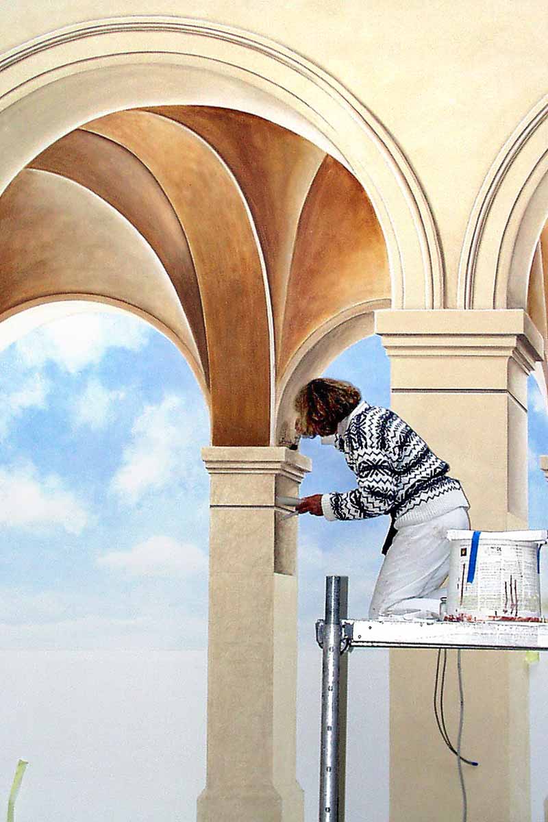 Bild: Wandmalerei Rundum-Bemalungen Fassadenmalerei Bilder 2