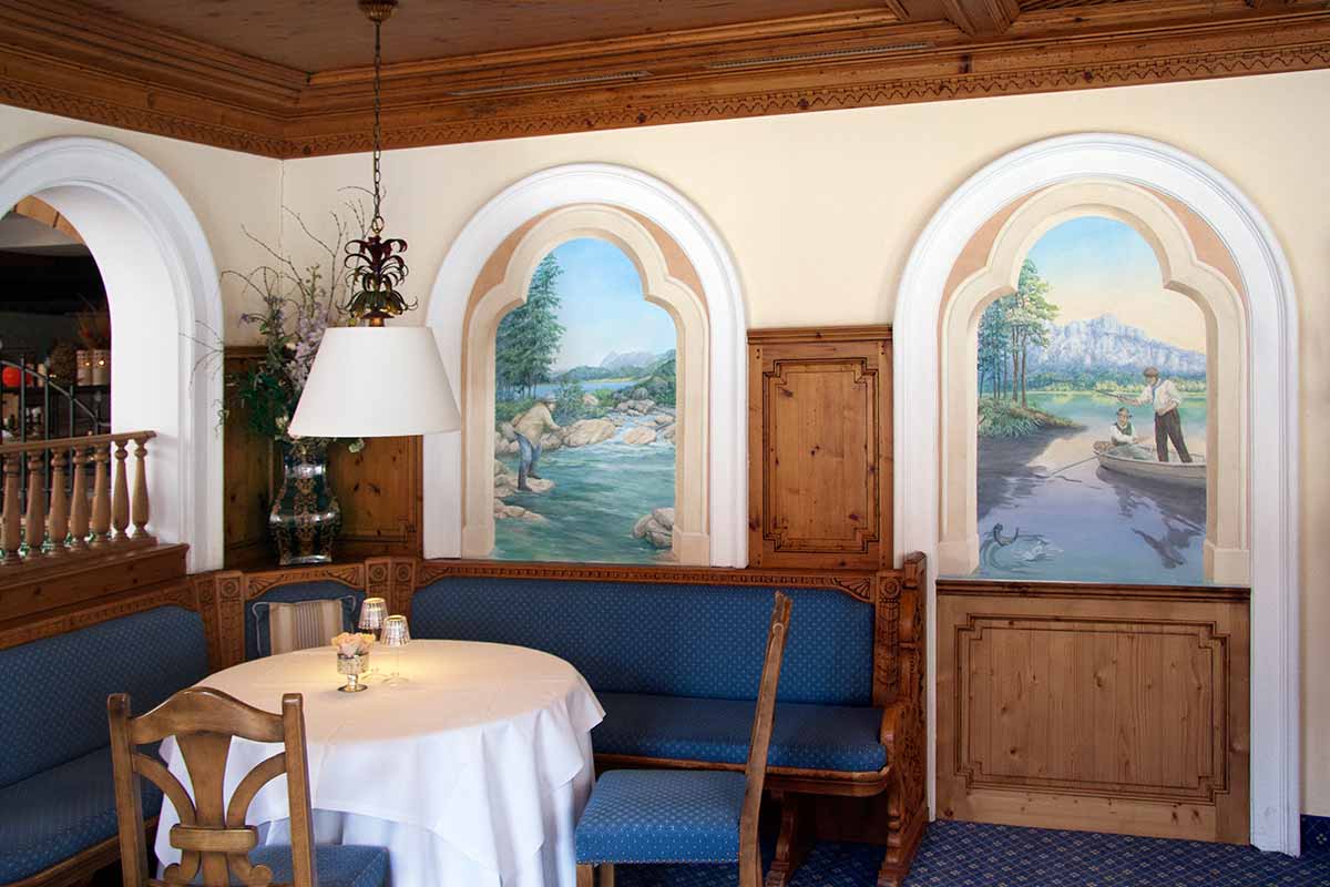 Bild: Wandmalerei Aus- und Durchblicke Restaurants Bilder 2
