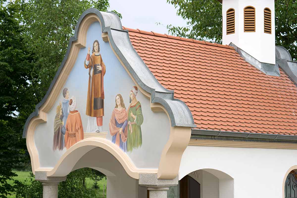 Bild: Wandmalerei Aus- und Durchblicke Kapellen Bilder 1