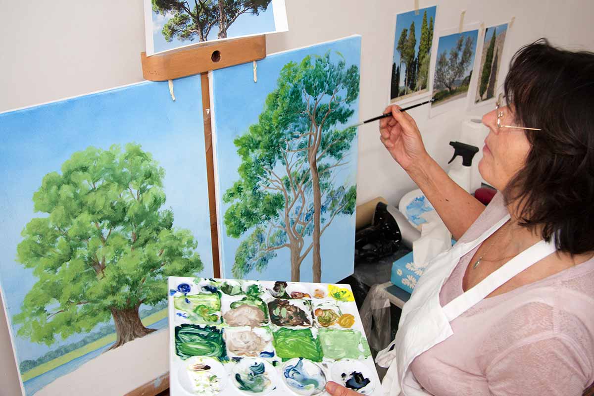 Bild: Seminare Wie male ich Bäume Bilder 2