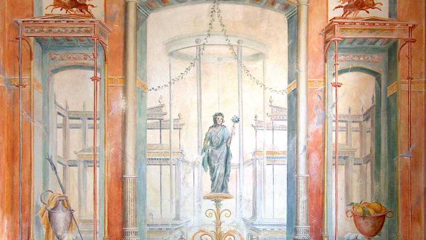 Bild: Pompejanische Fresken