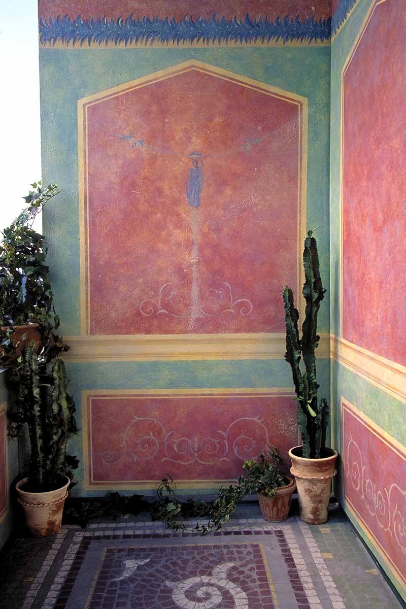 Bild: Wandmalerei Pompejanische Fresken Bilder 1