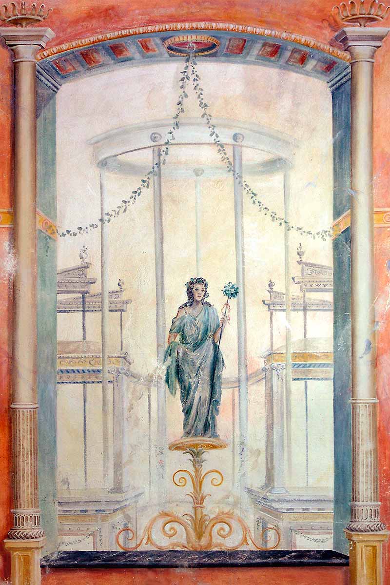 Bild: Wandmalerei Pompejanische Fresken Bilder 1