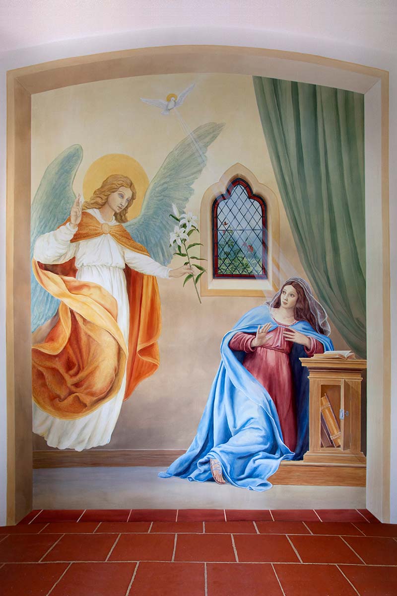 Bild: Wandmalerei Aus- und Durchblicke Kapellen Bilder 3